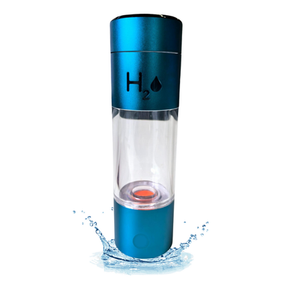 Hydrogenix Water Bottle (Blue) - generates 1500-3000ppb